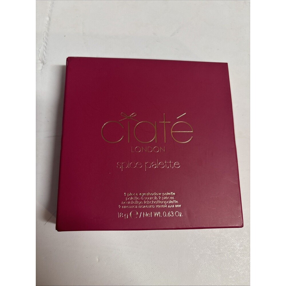 Ciate of London Spice Eyeshadow Palette 9 Colors New